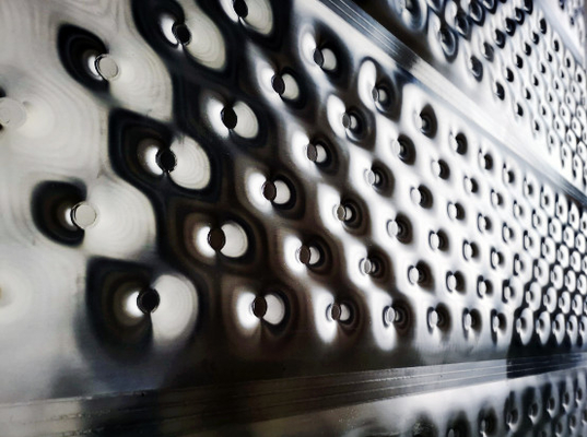 Jakość  Stainless Steel Pillow Dimple Plate Heat Exchanger Chillers fabryka