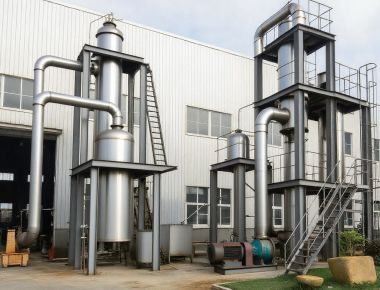 System parowania ścieków Mvr Multi Effect Falling Thin Automatic Film 1600lph