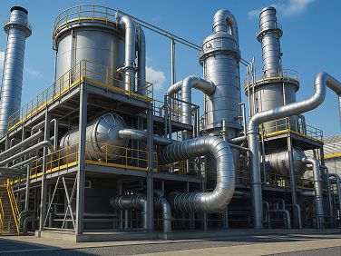 Urządzenia do odparowywania wielostopniowego z opadającym filmem do oczyszczania ścieków