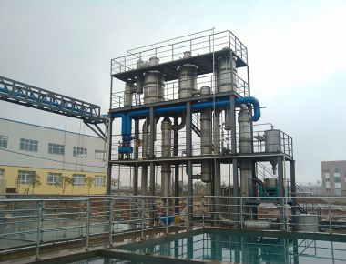 1600lph Wieloelektrodowy Wyparki Z Urządzeniem Do Krystalizacji Próżniowej Dla Ścieków