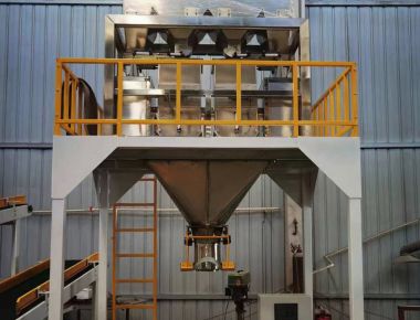 Linia maszynowa do pakowania soli dwustronnej - rozwiązanie do pakowania soli o dużej pojemności