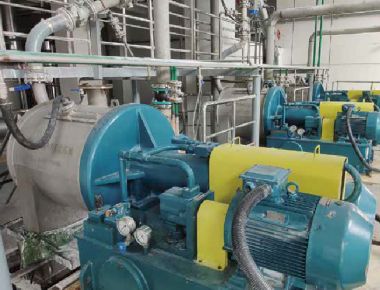 Separacja soli HR Dwustopniowa wirówka popychająca