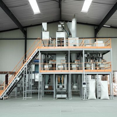 Kompletna linia produkcyjna przemysłowa do automatycznego ważenia i pakowania soli w worki