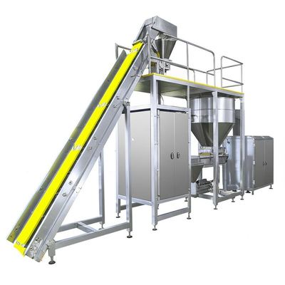 Linia maszynowa do pakowania soli dwustronnej - rozwiązanie do pakowania soli o dużej pojemności