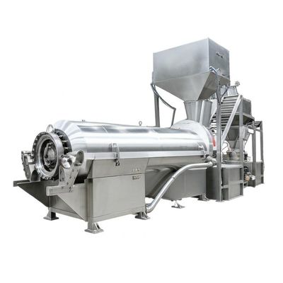 System ciągłej separacji kryształów i odwadniania z wirówką do wypychania soli