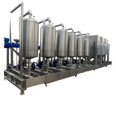 1600lph Wieloelektrodowy Wyparki Z Urządzeniem Do Krystalizacji Próżniowej Dla Ścieków