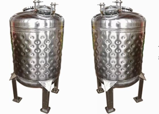 SS316L 2000L Zbiornik na poduszkę z poduszką do fermentacji piwa