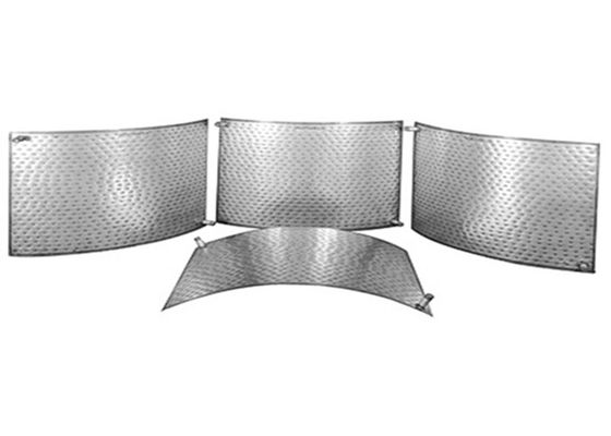 Komercyjne wymienniki ciepła z poduszką Chłodzenie Chłodzenie Laser światłowodowy Cold Plate