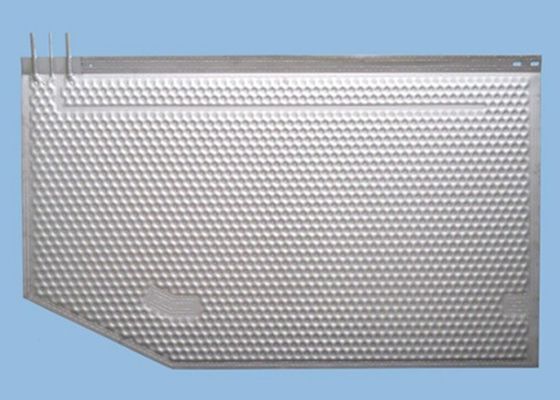 0.3-1.2mm Niestandardowy wygięty poduszkę Dimple Plate wymiennik ciepła