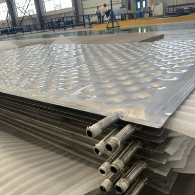Fabryka napojów spożywczych 1500L Poduszka Płyta z płaszczem