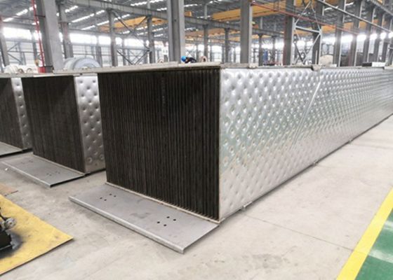Płytowy wymiennik ciepła 3x2m do chłodziarki do opadania folii