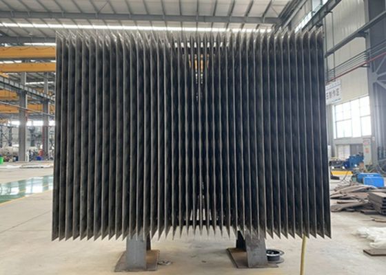 Płytowy wymiennik ciepła 3x2m do chłodziarki do opadania folii