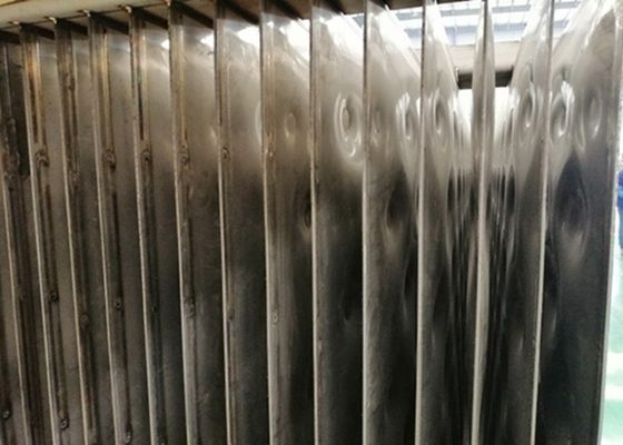 Płytowy wymiennik ciepła ze stali nierdzewnej 3x2m