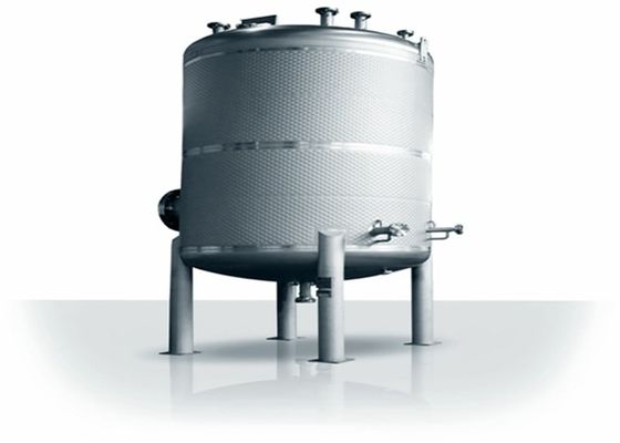 Zbiornik 316L z dołkami fermentacji piwa z płaszczem