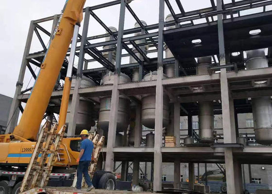 Energooszczędne parowanie termiczne z rekompresją pary w chemicznej produkcji pestycydów