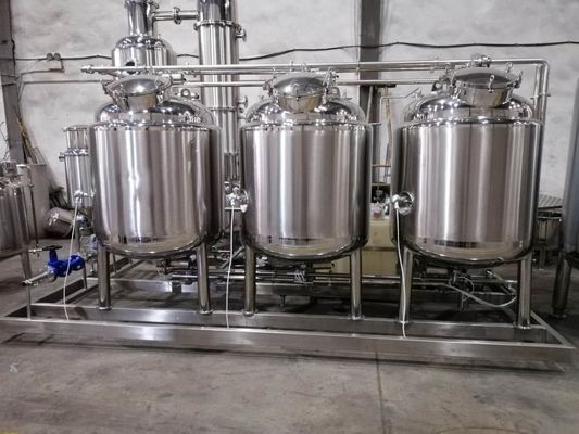 2000Lbs Sprzęt do ekstrakcji oleju CBD Niskotemperaturowa produkcja etanolu